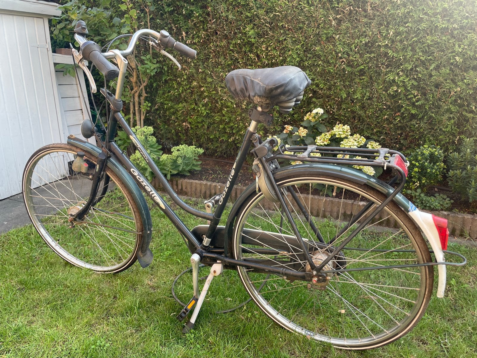 Gazelle Impala Damesfiets - Opknapper, Fietsen en Brommers, Fietsen | Dames | Damesfietsen, Ophalen, Velgrem, Versnellingen, Gazelle