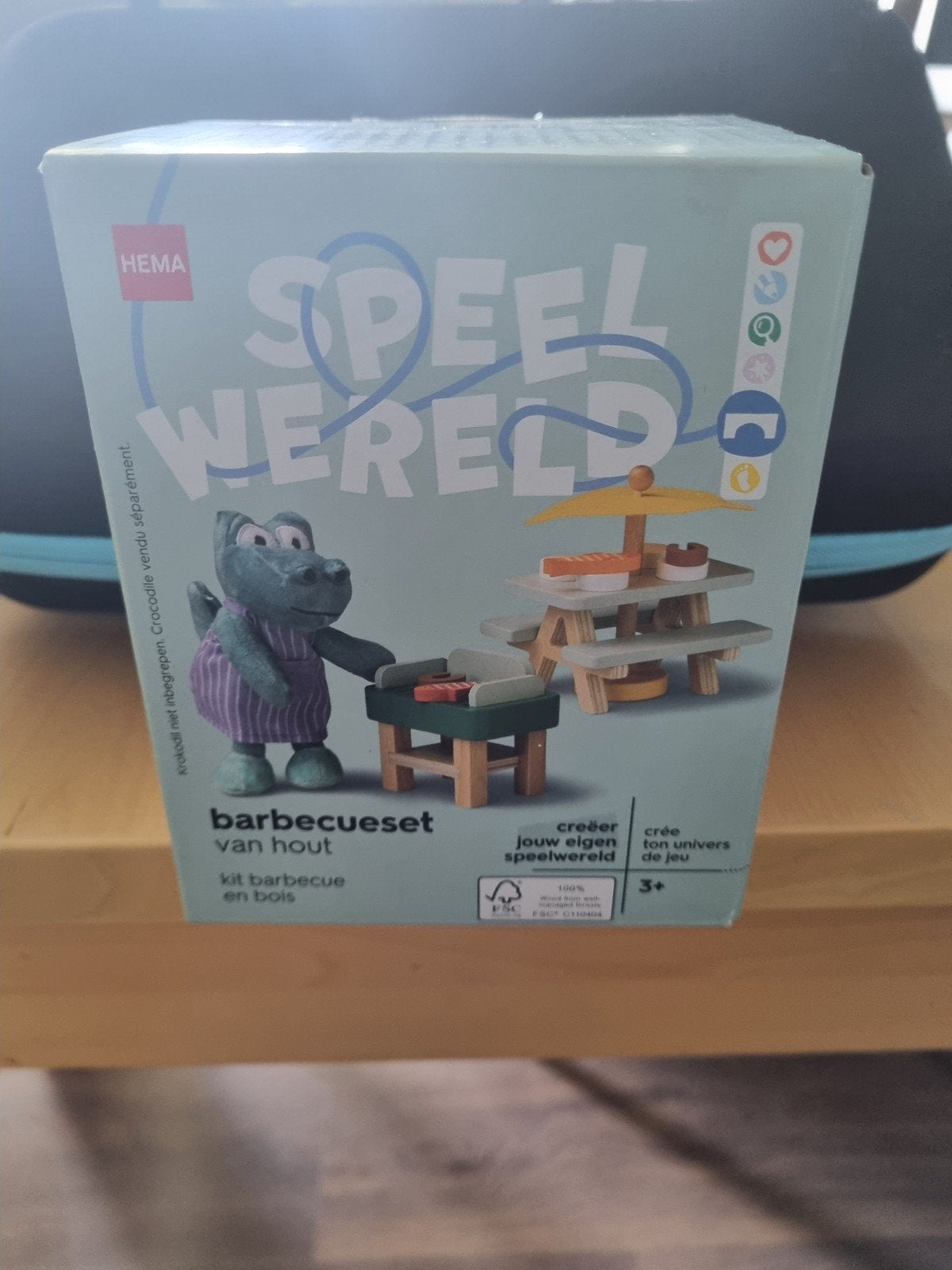 Houten barbecueset HEMA Speelwereld, Ophalen of Verzenden