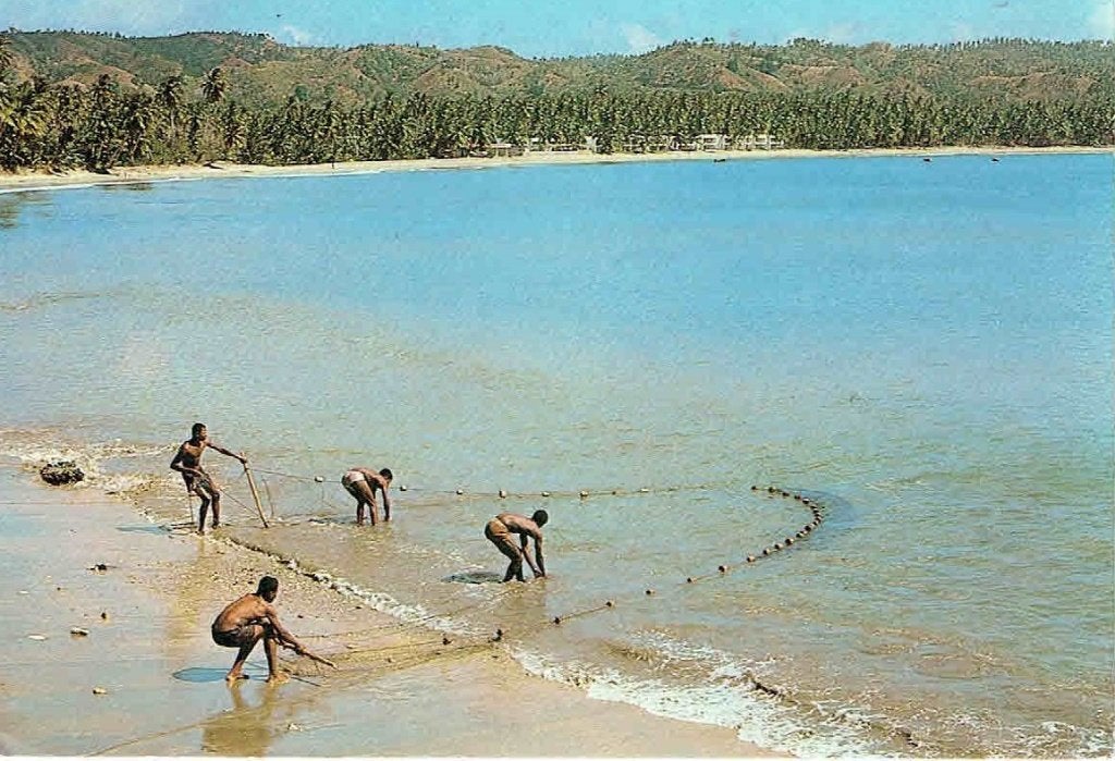 Trinidad 1987 Vissers Oostenrijk, Verzenden, 1980 tot heden, Gelopen, Ambachten of Beroep