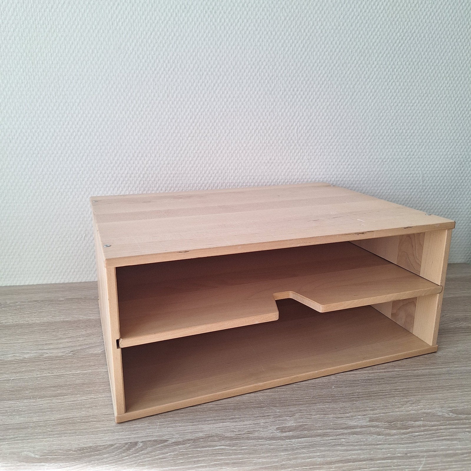 Houten ladenkastje opbergkastje 35x26x15 cm., Diversen, Ophalen of Verzenden, Zo goed als nieuw