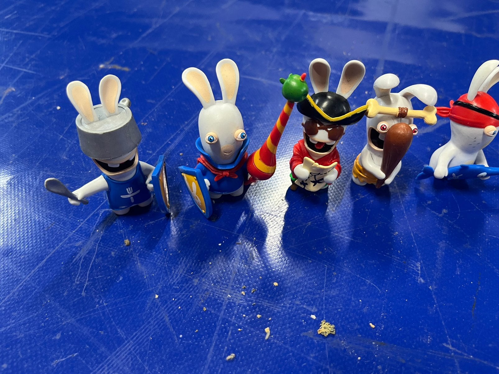 Rabbits konijnen poppetjes Raving Rabbits van Ubisoft, Ophalen of Verzenden, Zo goed als nieuw