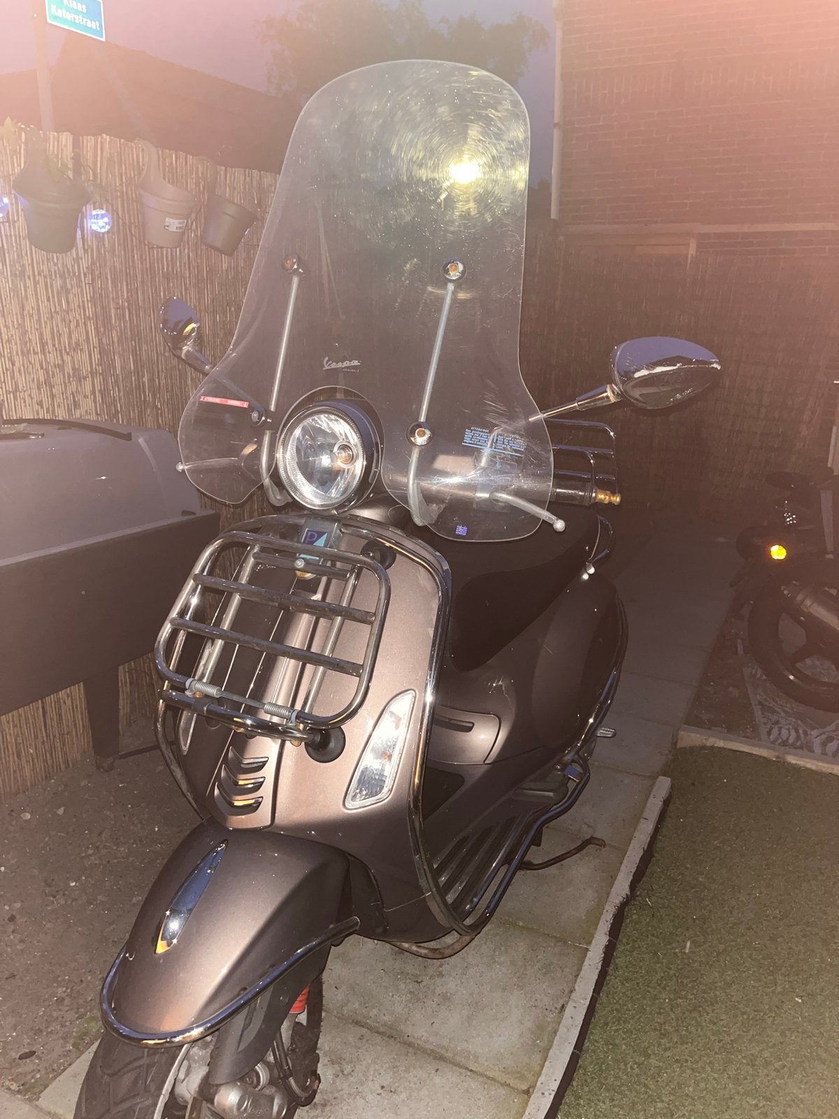 Vespa Primavera (45km/h) - Compleet met accessoires, Ophalen, Gebruikt, Overige modellen, Maximaal 45 km/u