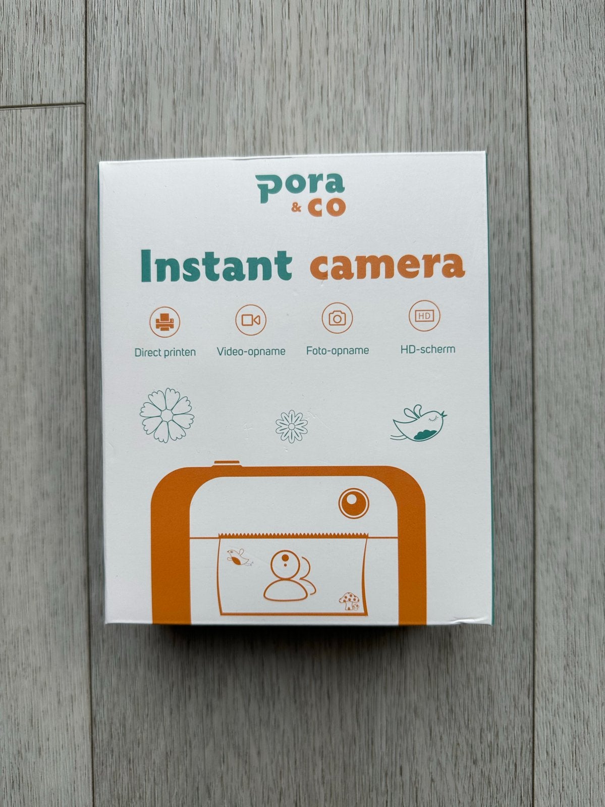 Pora & Co Instant Camera - Nieuw in doos, Ingebouwde flitser, Nieuw, Instant camera, Ophalen of Verzenden
