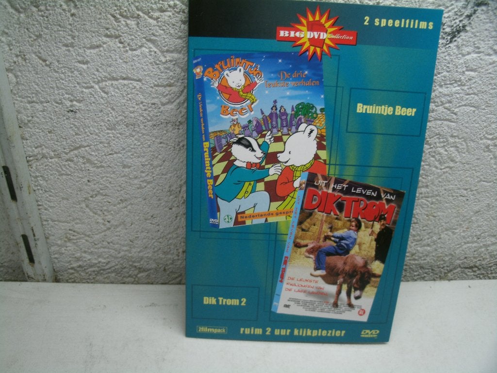 dvd 275k bruintje beer /dik trom uit het leven van, Alle leeftijden, Ophalen of Verzenden, Zo goed als nieuw