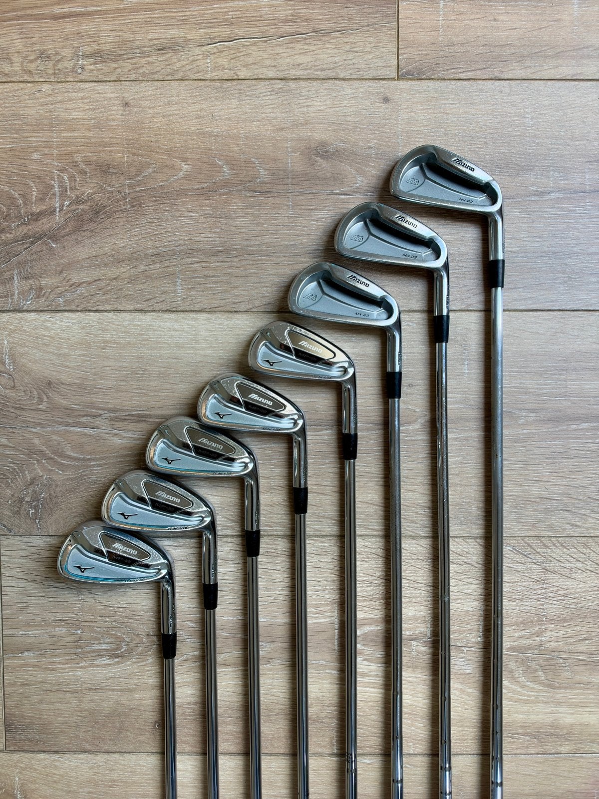 Mizuno MP-59 / MX-23 combi ijzerset, Sport en Fitness, Ophalen of Verzenden, Zo goed als nieuw, Set, Mizuno