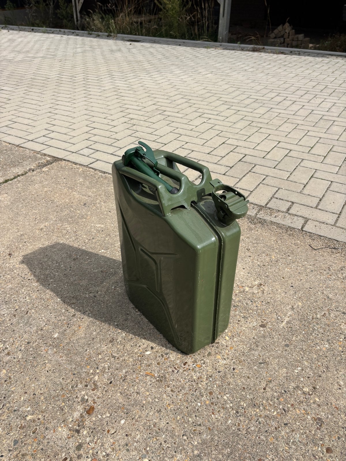 Stalen Silverline Jerrycan 20L - Groen, Ophalen, Gebruikt