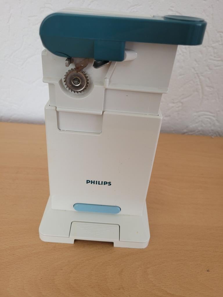 Philips elektrische blikopener HR 2477, Gebruikt, ..., Ophalen of Verzenden, ...