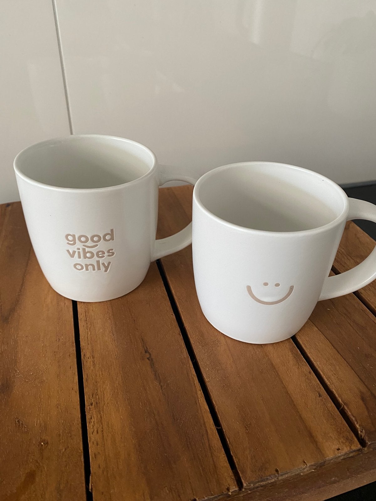 Nieuw 2 sets mokken, Ophalen, Zo goed als nieuw, Overige stijlen, Kop(pen) en/of Schotel(s)