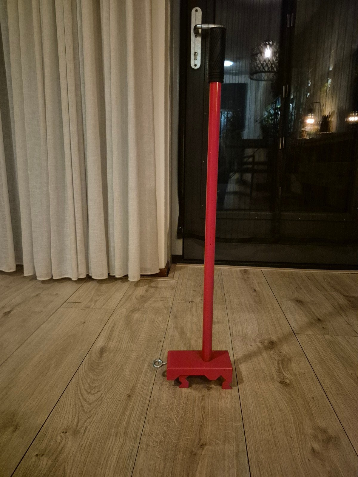 Fietsbalans trainer / duwstang - rood, Ophalen