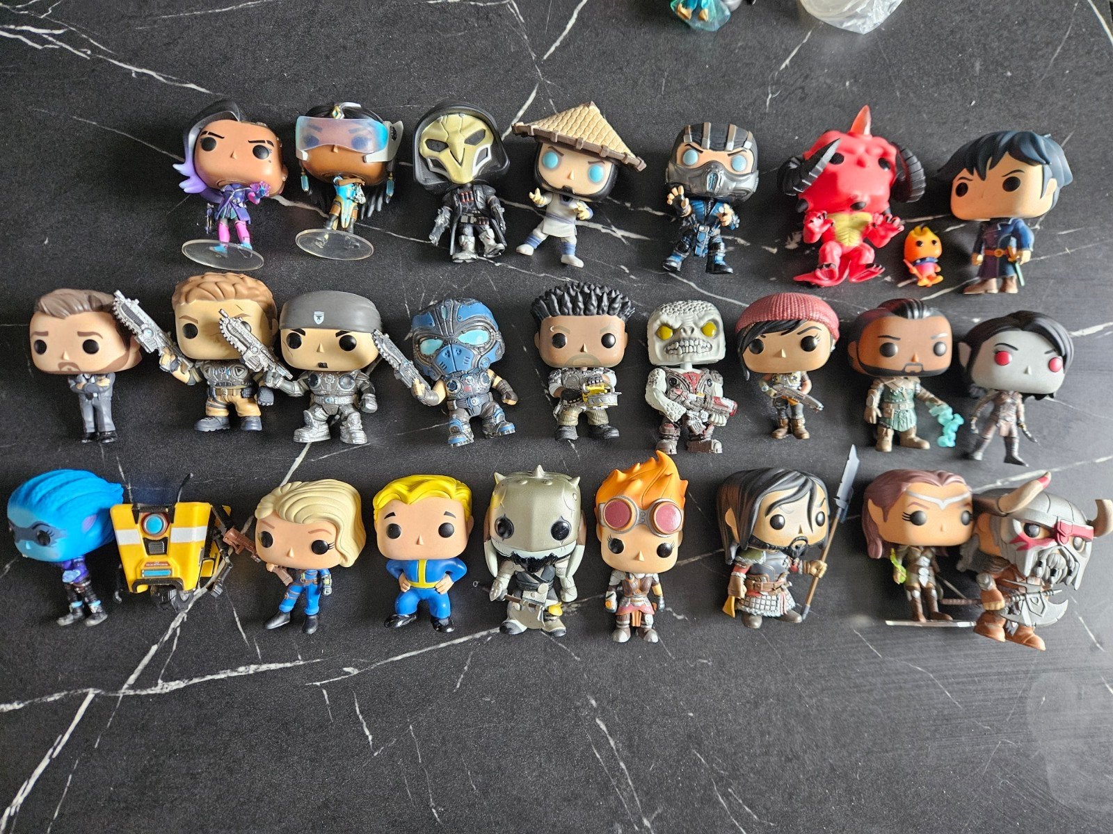 Funko Pops Gaming van onder andere overwatch en fallout, Verzamelen, Poppetjes en Figuurtjes, Ophalen of Verzenden, Zo goed als nieuw