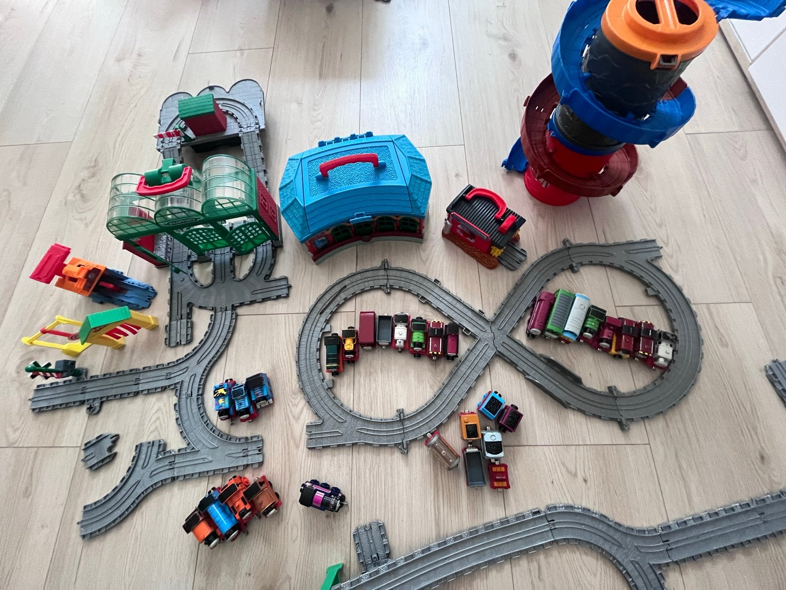 Thomas de Trein Speelset met 20+ Treinen en Sodor Carnival, Ophalen of Verzenden, Gebruikt