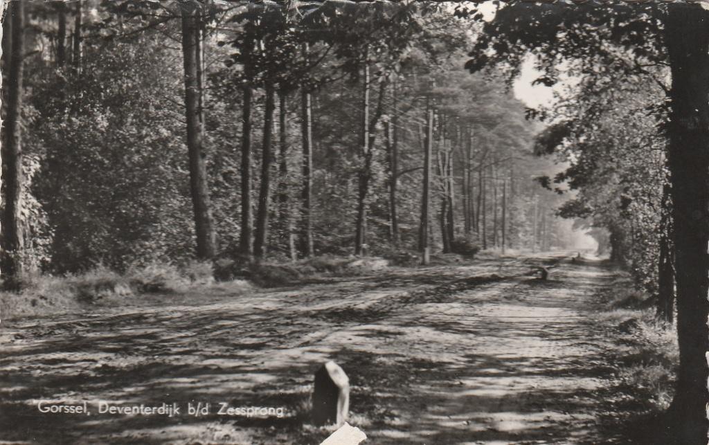 gorssel- zessprong, Verzenden, 1940 tot 1960, Friesland