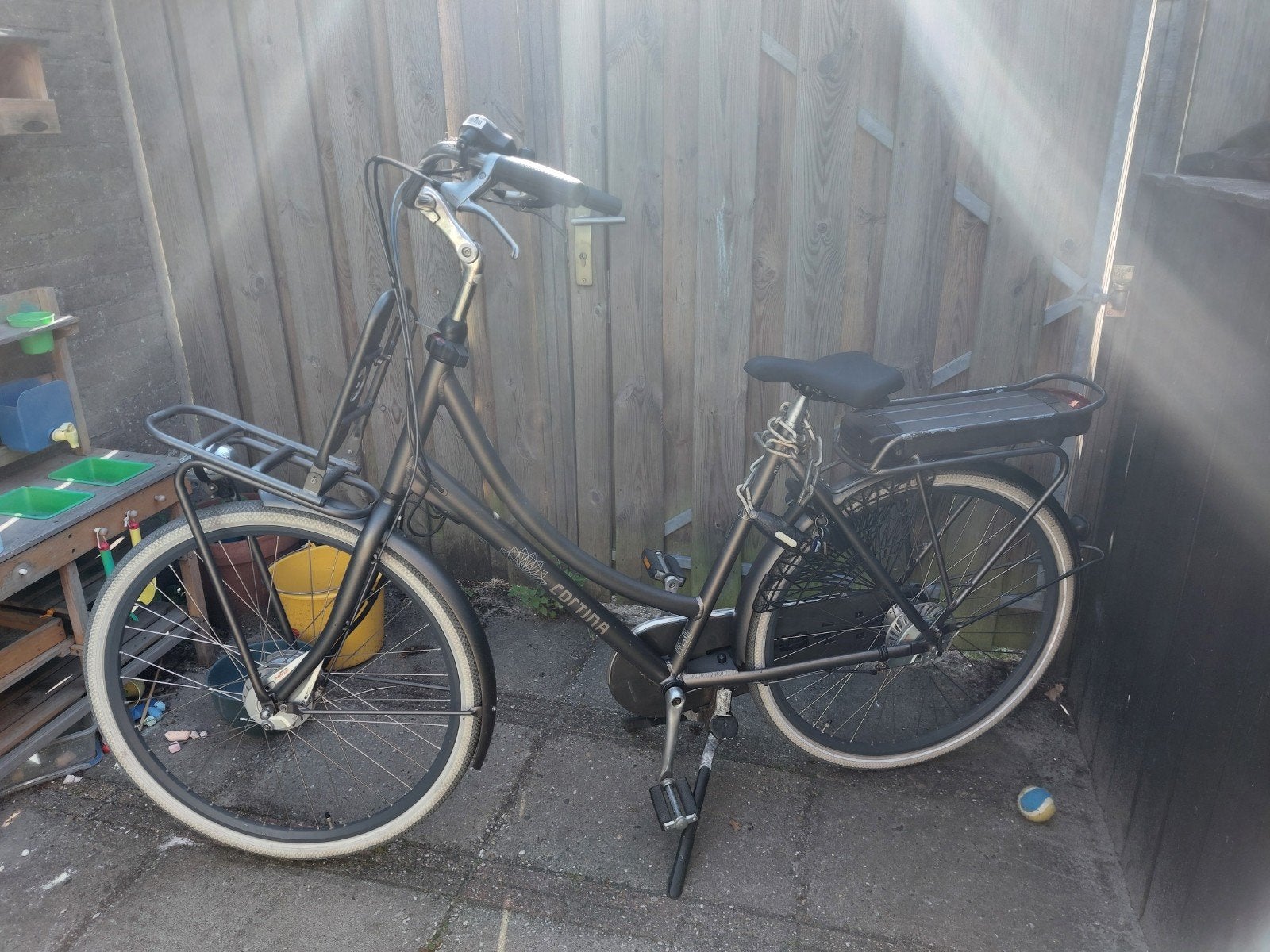 Cortina E-Common Family Bike 2019 - Elektrische Moederfiets, Fietsen en Brommers, Elektrische fietsen, Ophalen, Gebruikt