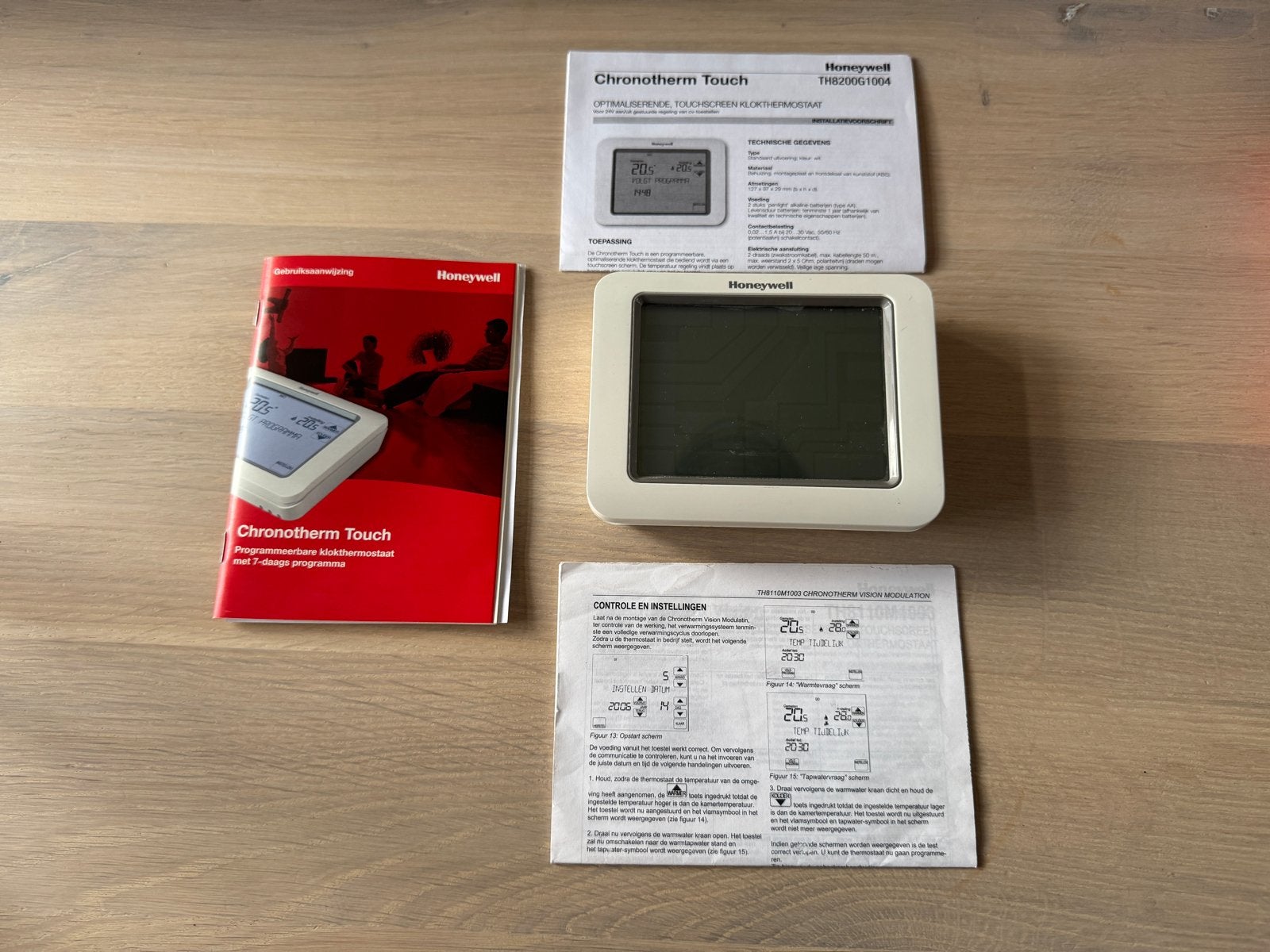 Honeywell Chronotherm Touch Klokthermostaat, ., Ophalen of Verzenden, Zo goed als nieuw, Honeywell