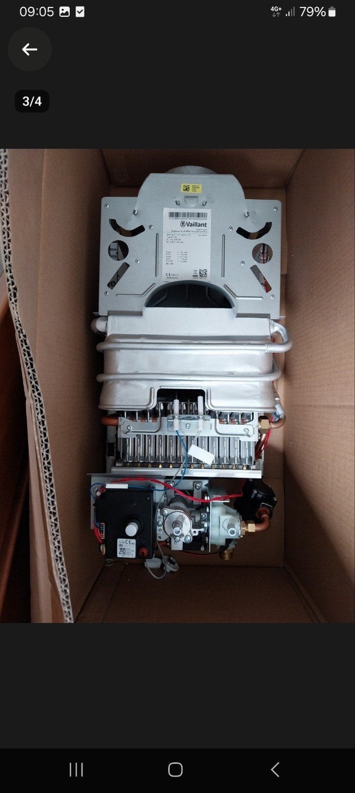 Geiser Vaillant atmo MAG 114/1 mini, Aardgas, Ophalen of Verzenden, Minder dan 3 jaar oud, Minder dan 20 liter