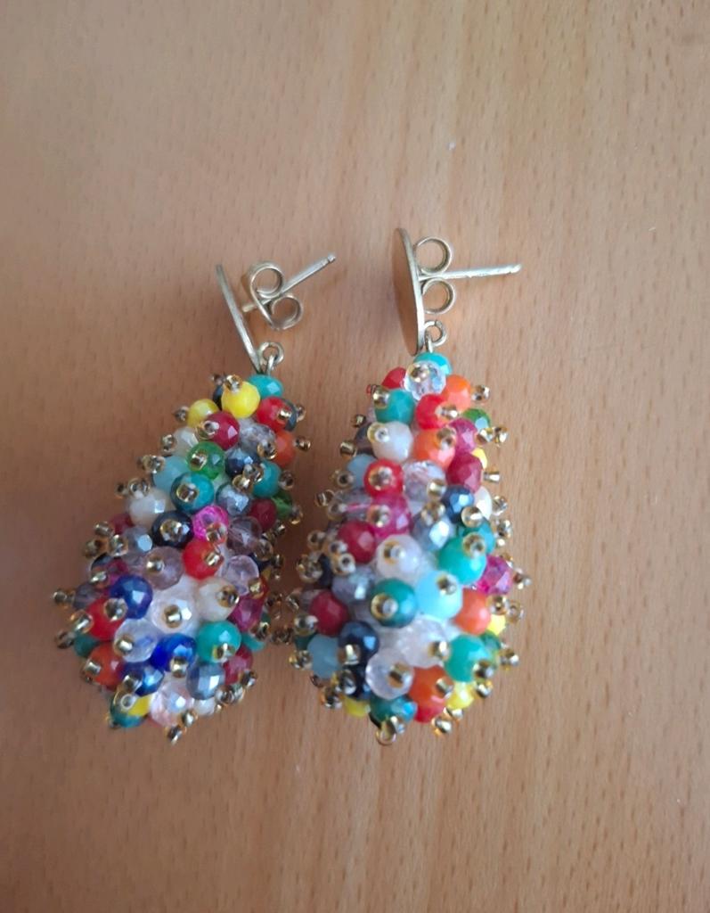 Lott Gioielli oorbellen - kleurrijk en in goede staat, Sieraden, Tassen en Uiterlijk, Overige materialen, Hangers, Zo goed als nieuw