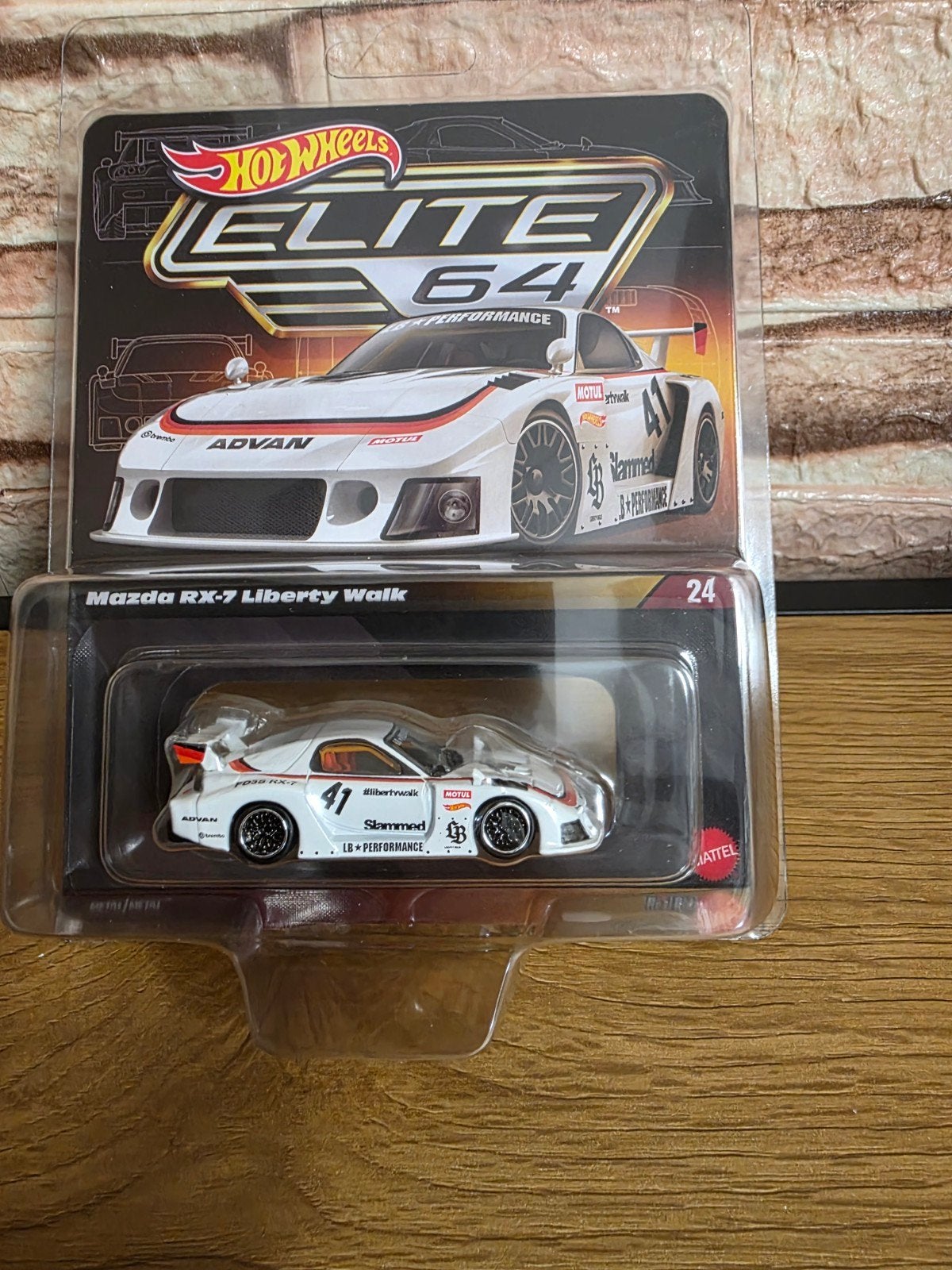 Hot Wheels Elite 64 Mazda RX-7 Liberty Walk, Ophalen of Verzenden, Nieuw, Auto