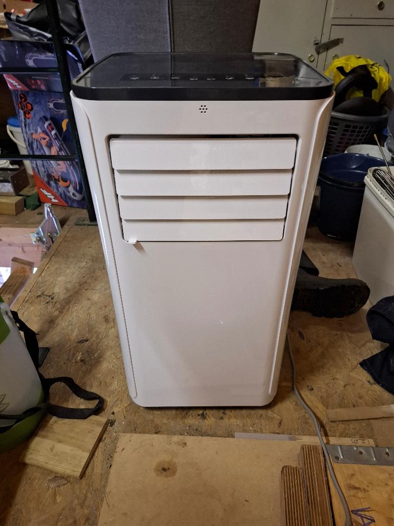 Airco mobiel, Ophalen, Gebruikt, Minder dan 60 m³, 3 snelheden of meer