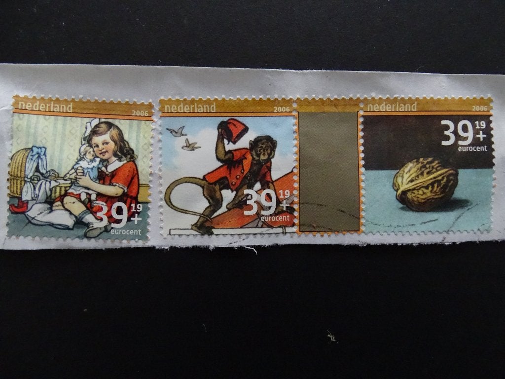Postzegels NL / Aap, Noot, Mies / 2006, Ophalen of Verzenden, Na 1940, Gestempeld