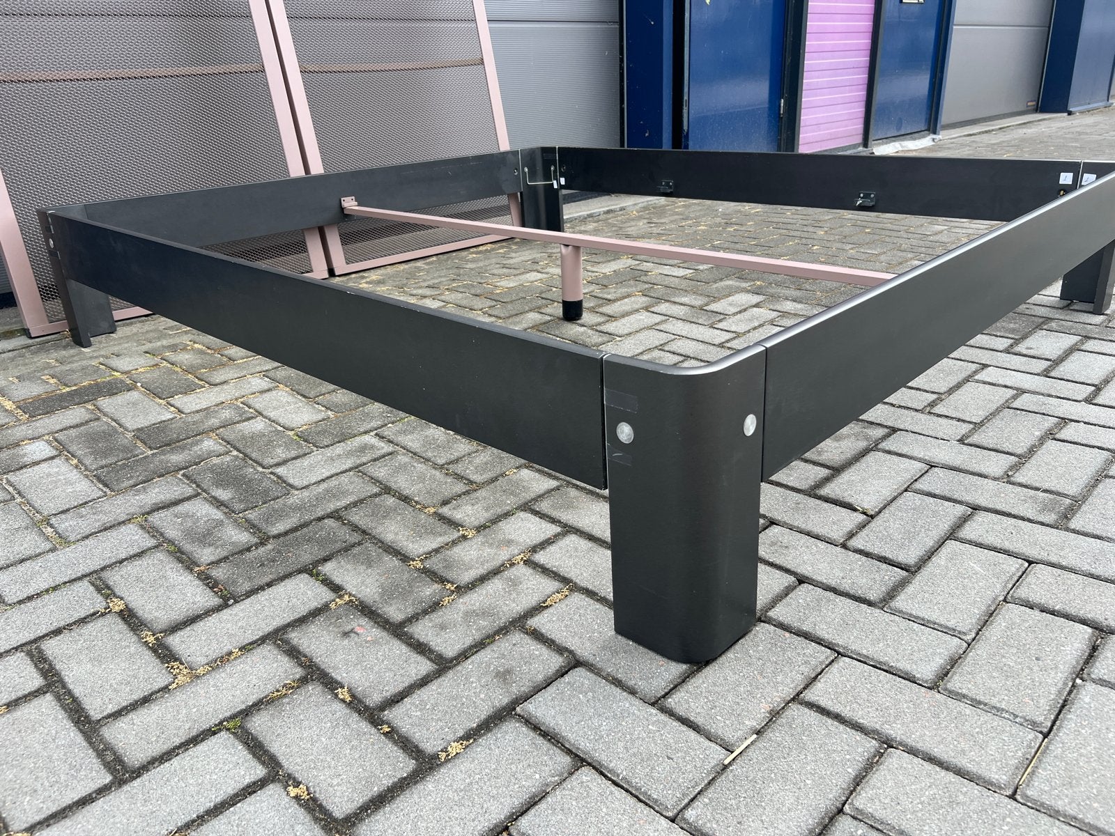 Auping auronde 180x 200, Huis en Inrichting, Slaapkamer | Bedden, Zwart, Tweepersoons, Ophalen of Verzenden, Zo goed als nieuw