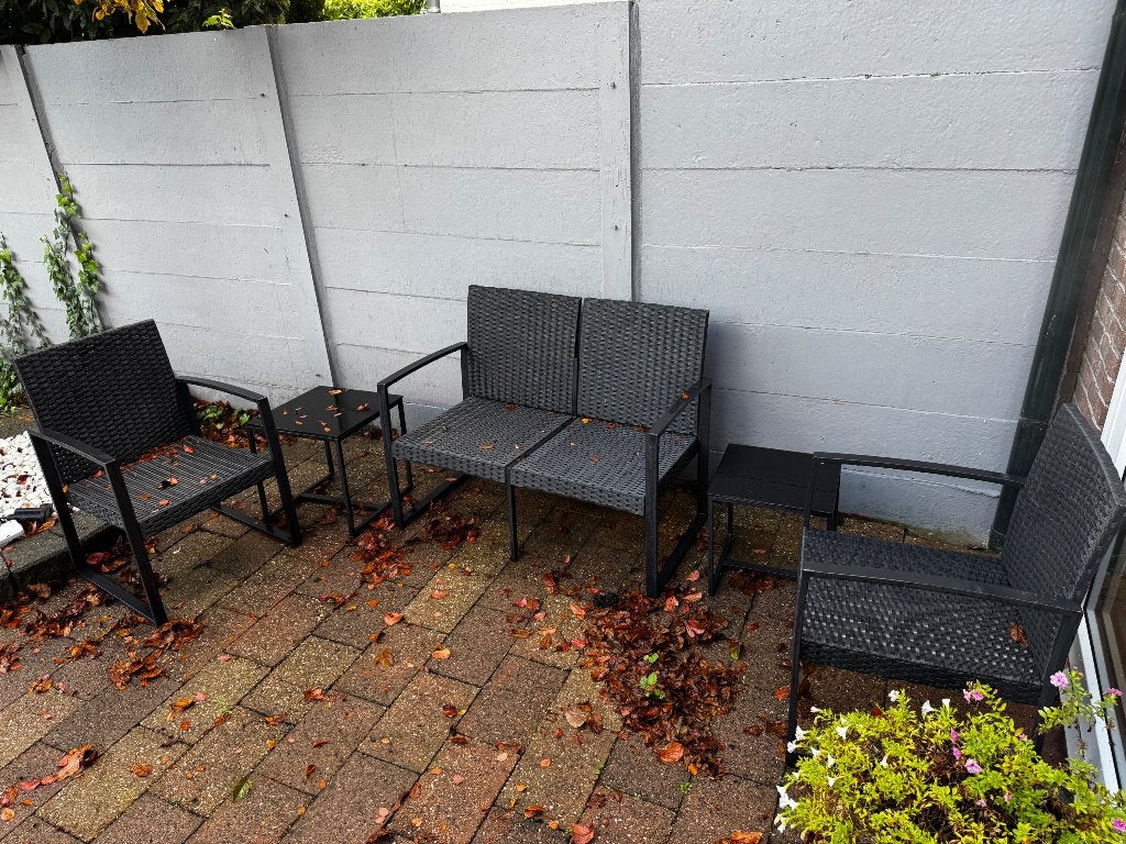 5 delige tuinset, Tuin en Terras, Ophalen, Zo goed als nieuw, Tuinset