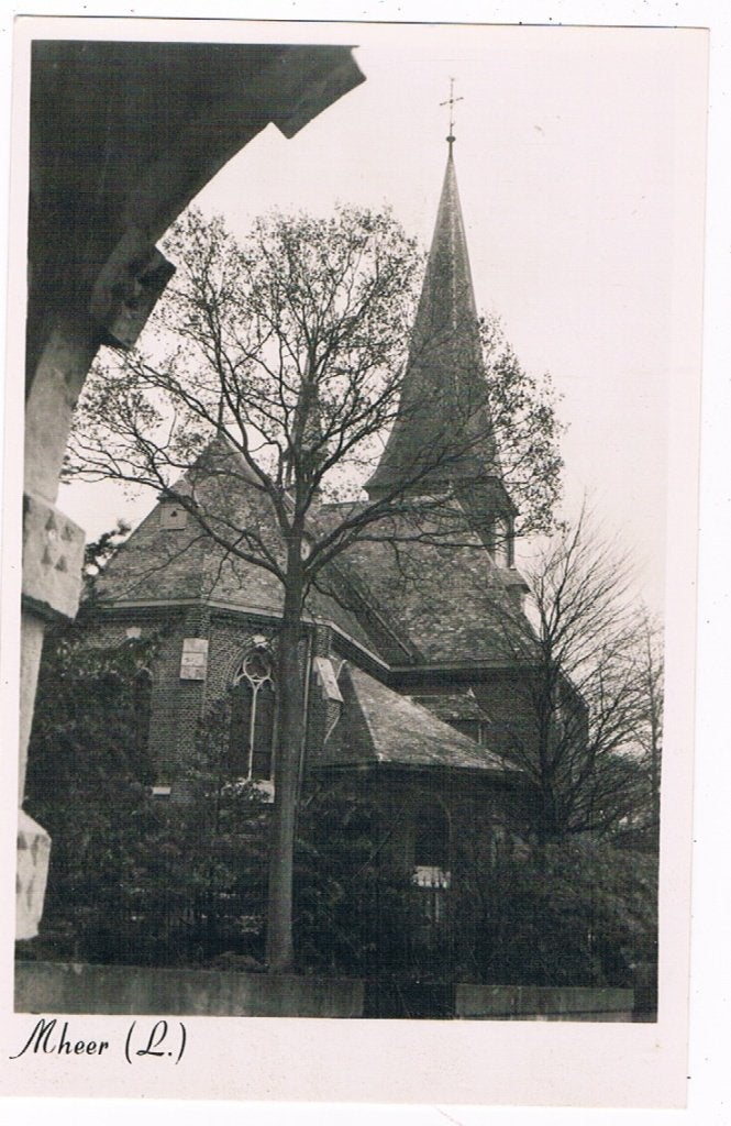 3 / MHEER : R.K. Kerk ( Hub. Leufkens), Verzenden, 1940 tot 1960, Ongelopen, Limburg