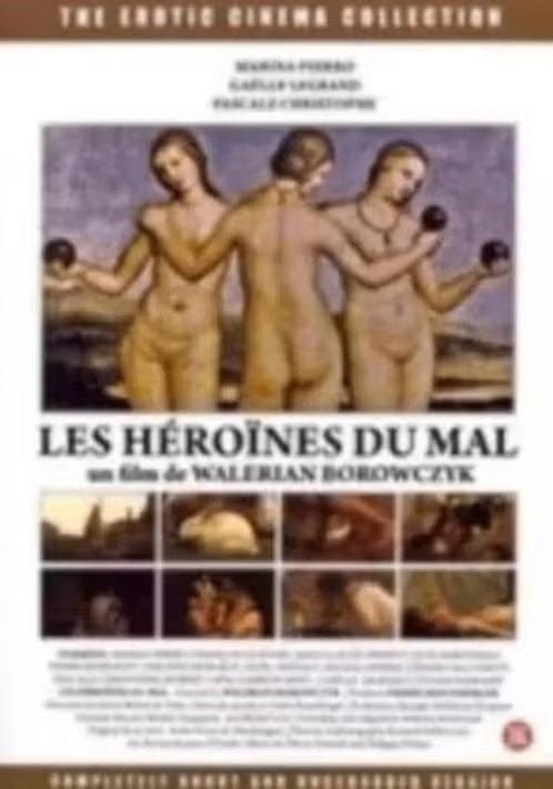 Les Héroïnes du Mal - film van Walerian Borowczyk (DVD), Alle leeftijden, Ophalen of Verzenden, Zo goed als nieuw, Overige gebieden