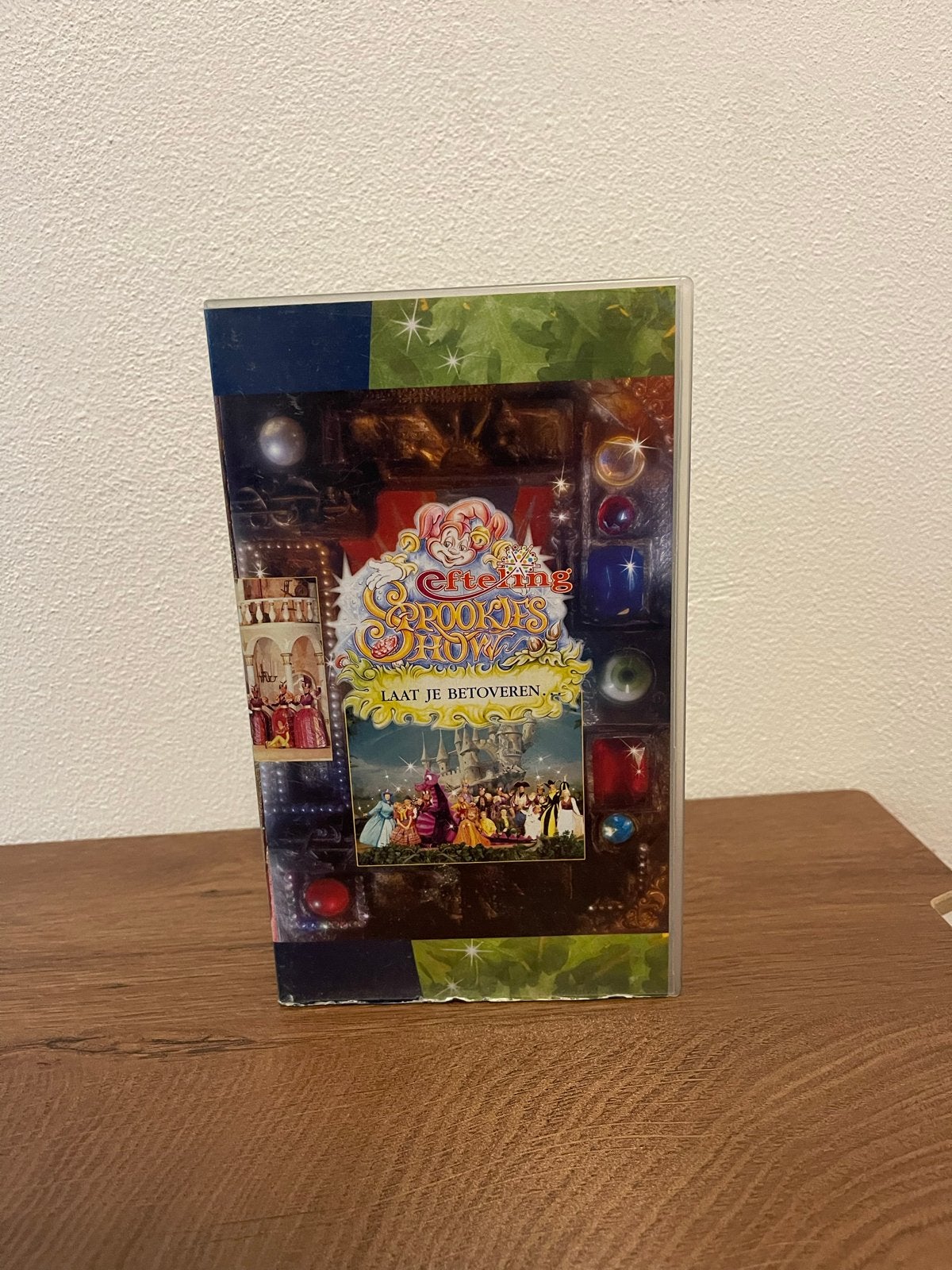 Efteling Sprookjes Show VHS Videoband Jaren '90 Vintage, Gebruikt, Alle leeftijden, Kinderfilm, VHS