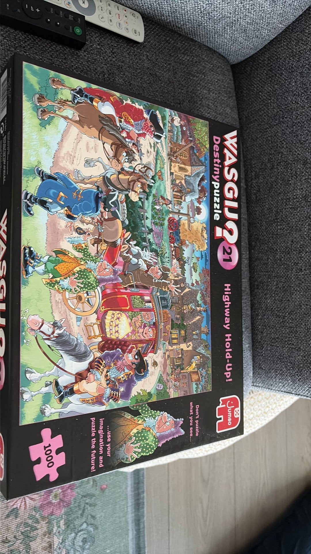 Wasgij puzzel 1.000 stukjes, Ophalen, 500 t/m 1500 stukjes, Zo goed als nieuw, Legpuzzel