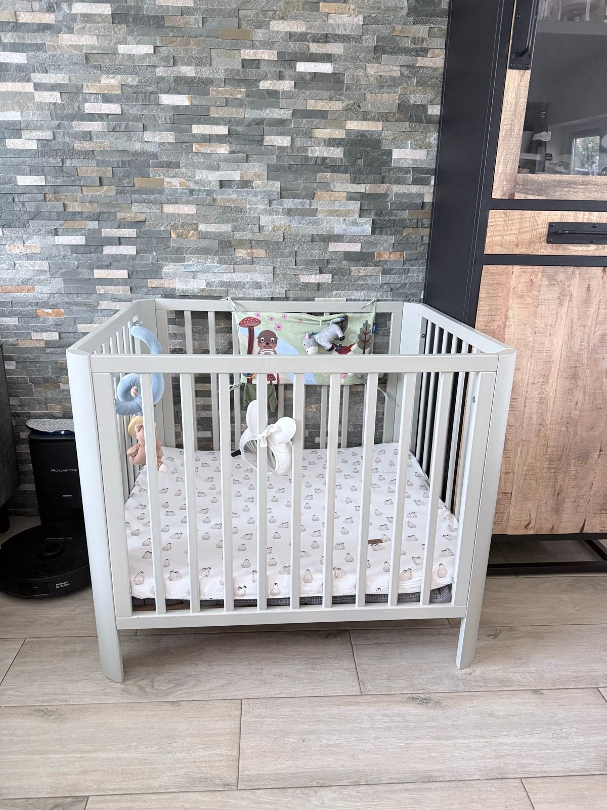 ledikantje met matras en accessoires, Ophalen, Gebruikt, Ledikant