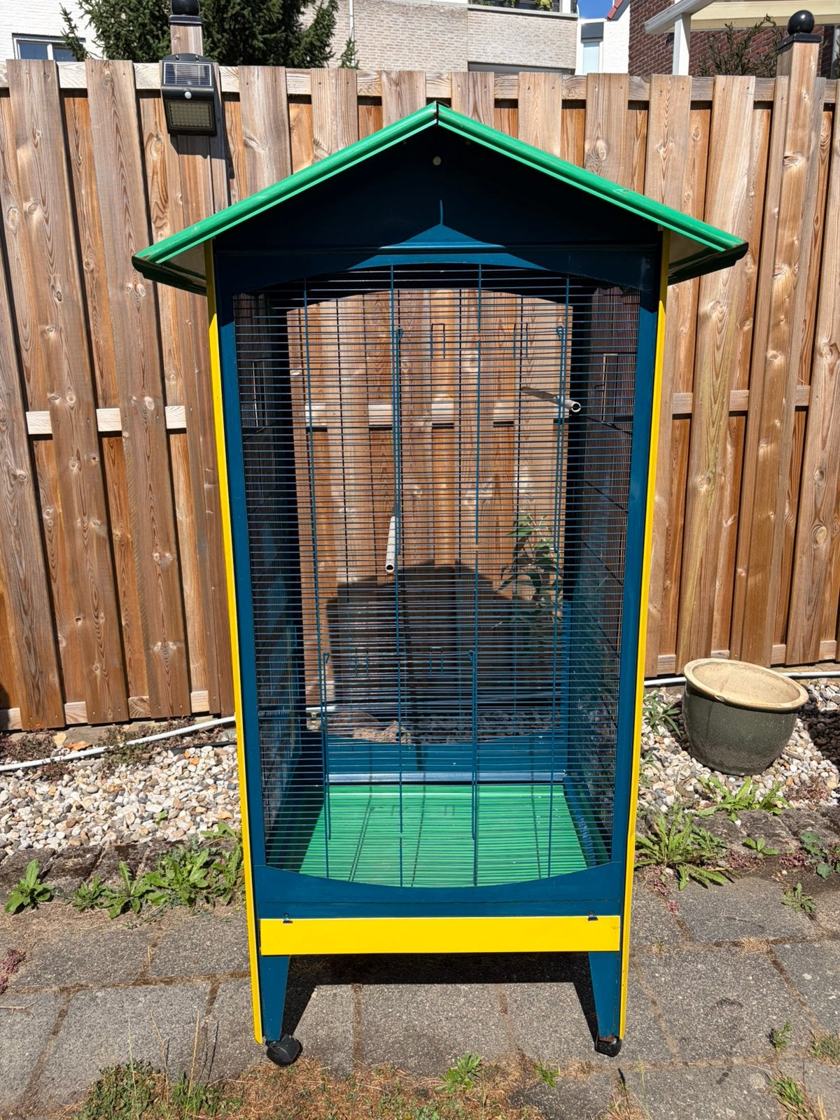 Kamervoliere, Dieren en Toebehoren, Ophalen, Gebruikt, Metaal, Vogelkooi