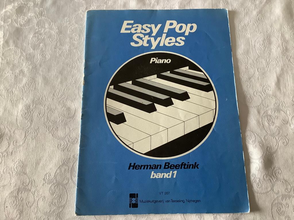 Easy Pop Styles Herman Beeftink Band  1, Muziek en Instrumenten, Bladmuziek, Ophalen of Verzenden, Zo goed als nieuw