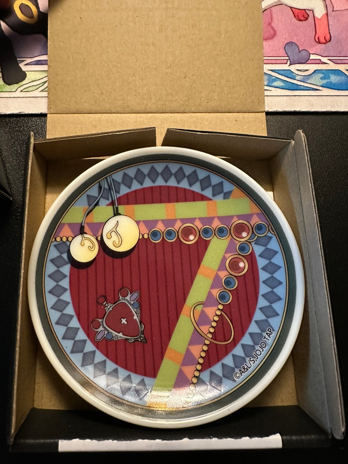 Jojo's Bizarre Adventure: small platter Jojo World part 2, Ophalen of Verzenden, Glas, Overige stijlen