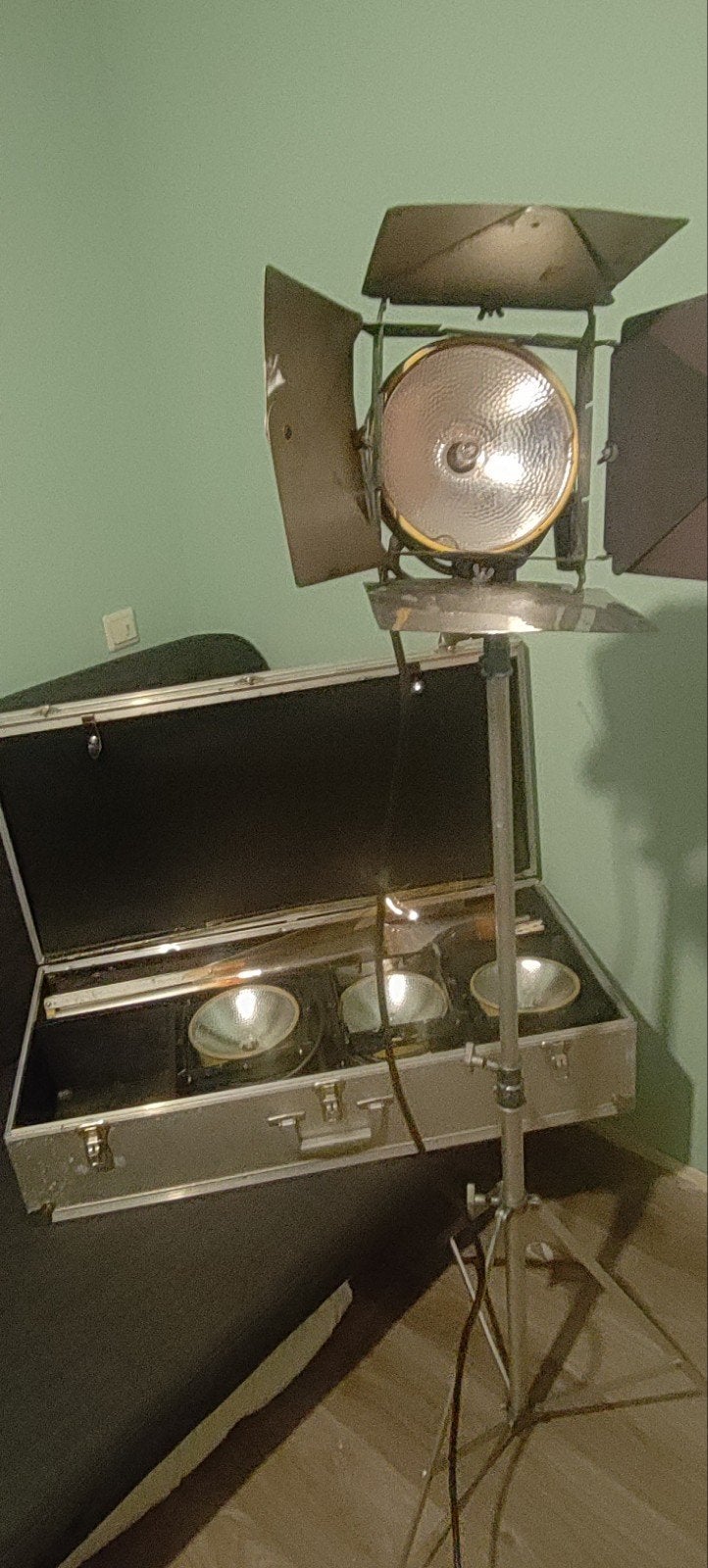 Lowel Quartz Halogeen Theaterlampen  met Statieven in Koff, Belichting, Ophalen, Gebruikt