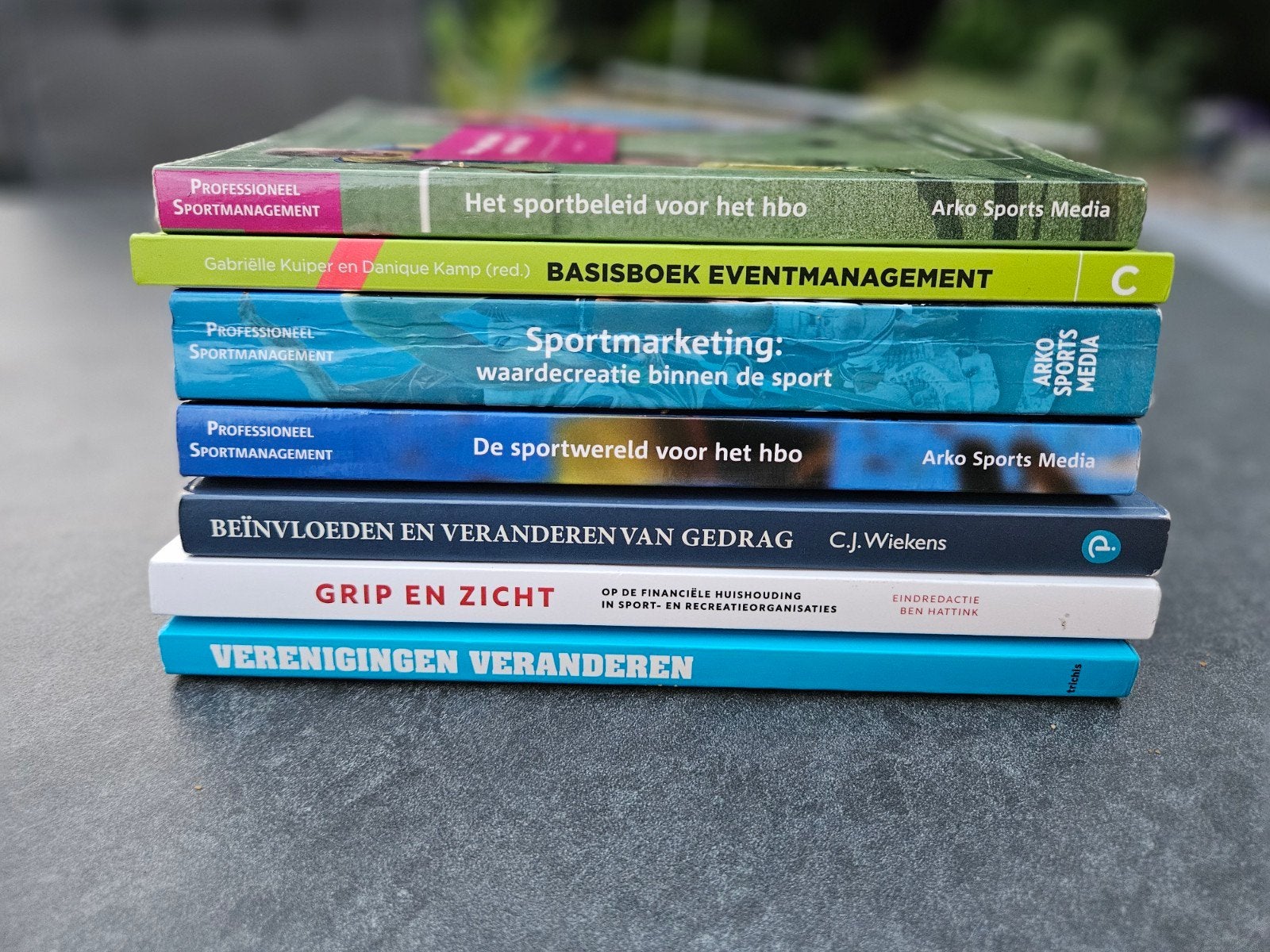 studieboeken AD sport / sportkunde, Boeken, Ophalen of Verzenden, Beta, Zo goed als nieuw, HBO