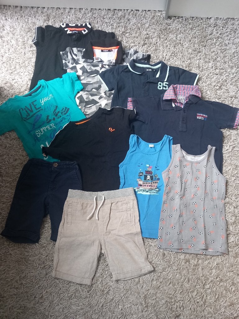 Kinderkleding kledingpakket maat 110 oa shirts, Ophalen of Verzenden, Gebruikt, Maat 110