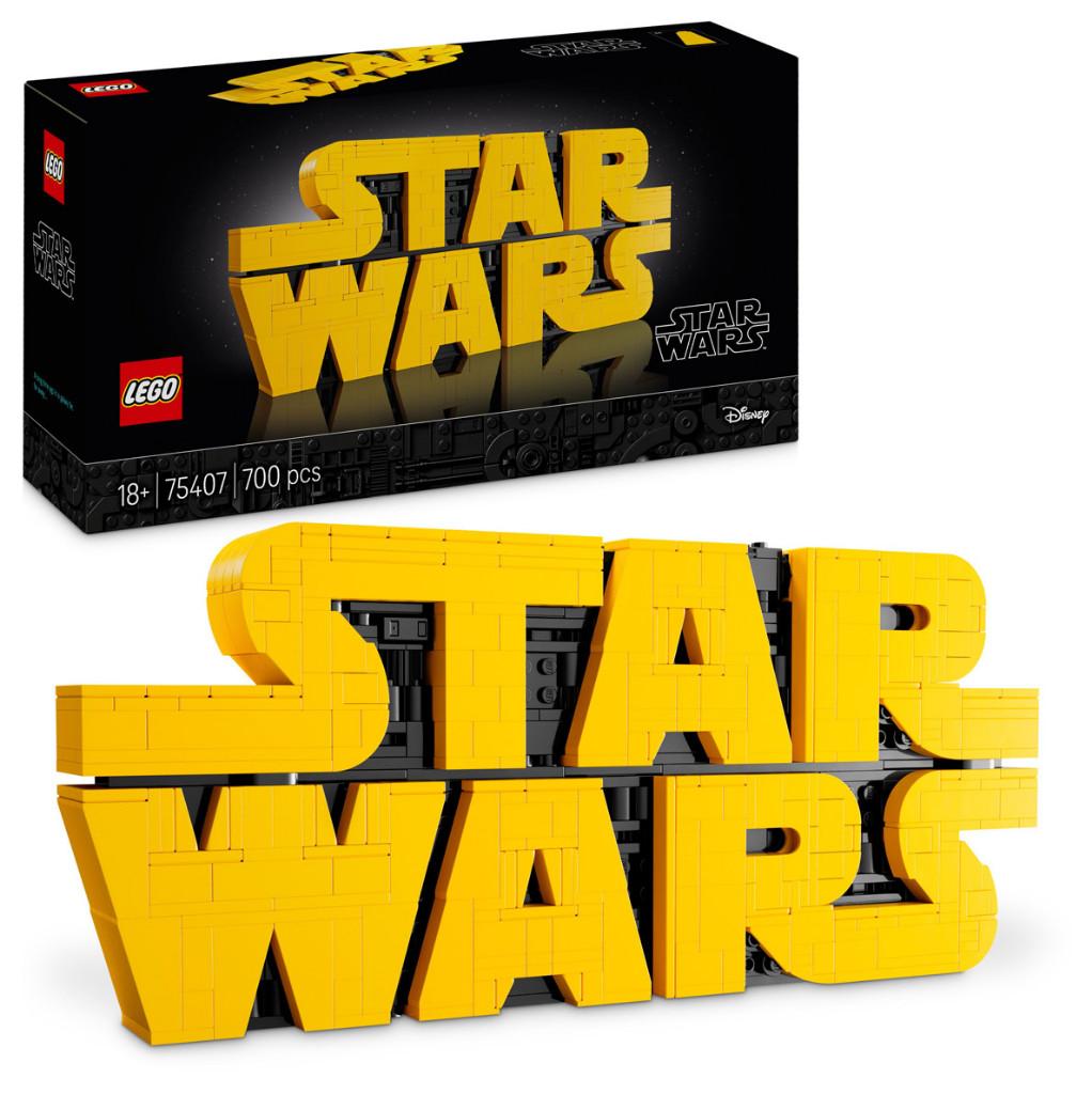LEGO Star Wars 75407 Star Wars logo 700 delig, Star Wars, Lego, Nieuw, Ophalen of Verzenden