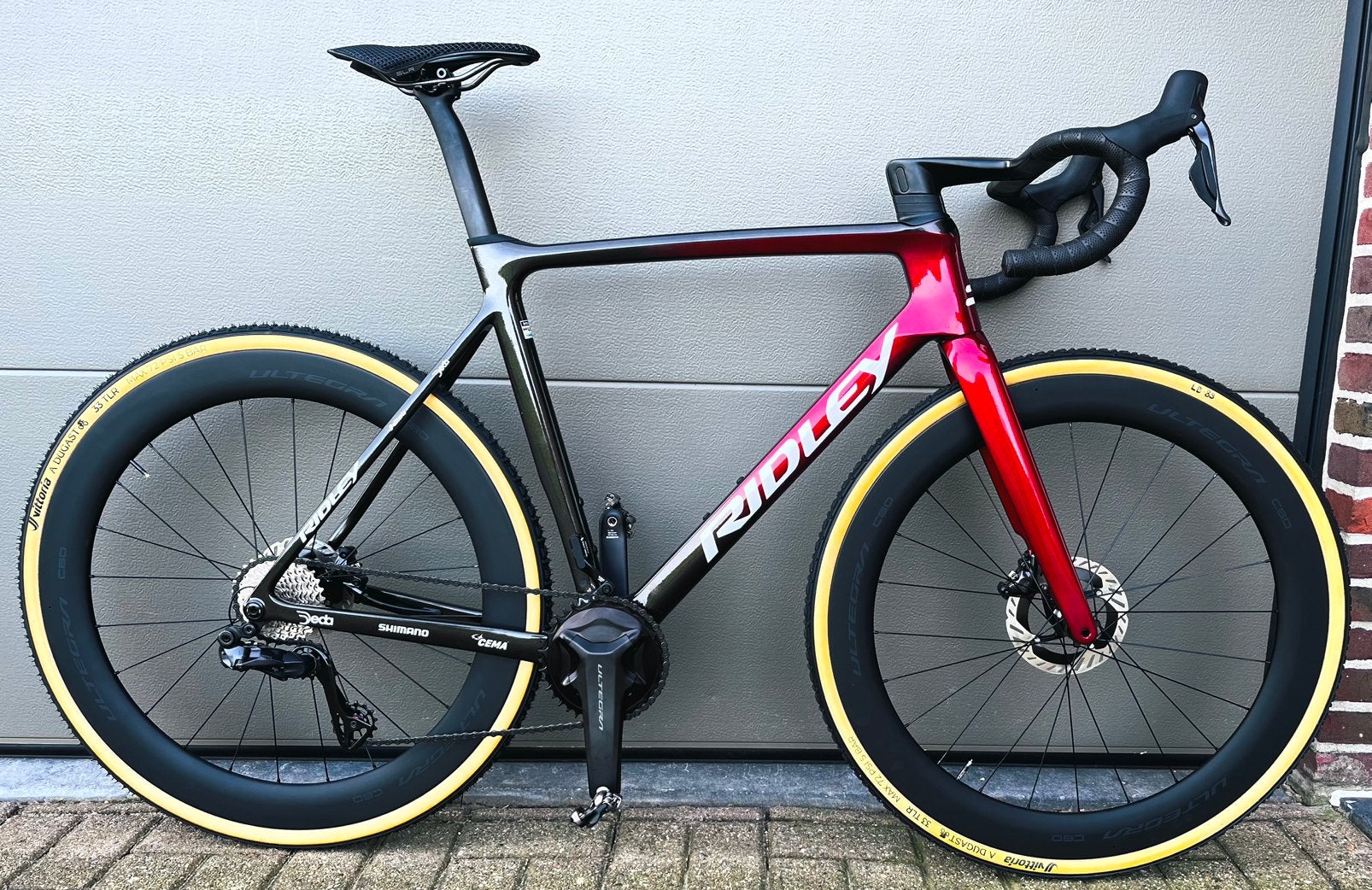 Ridley X Night RS, Carbon, Zo goed als nieuw, Meer dan 20 versnellingen, 53 tot 57 cm