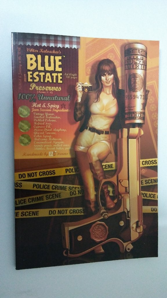 Blue Estate Preserves comic strip stripboek Issues 5-8, Boeken, Eén comic, Ophalen of Verzenden, Gelezen, Overige gebieden