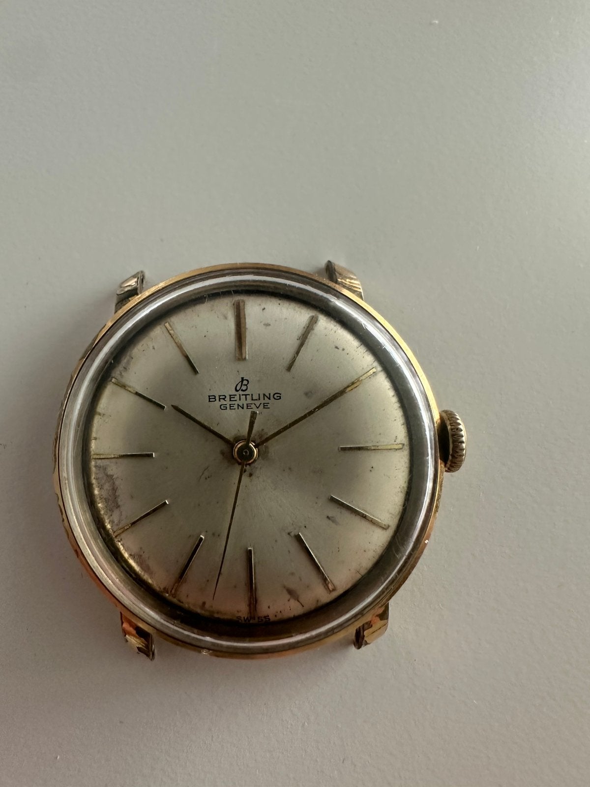 Breitling Navitimer Vintage 1960s '2932' Manuel Winding, Ophalen of Verzenden, Staal, Breitling, 1960 of later