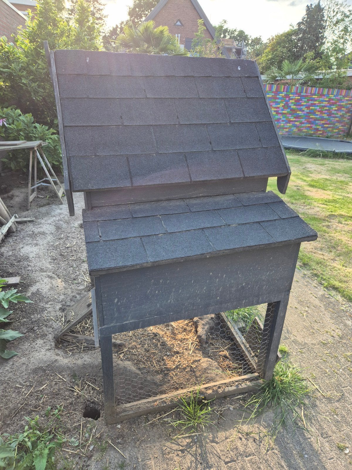 Kippenhok graag met spoed ophalen., Dieren en Toebehoren, Pluimvee | Toebehoren, Ophalen, Gebruikt, Kippenhok of Kippenren