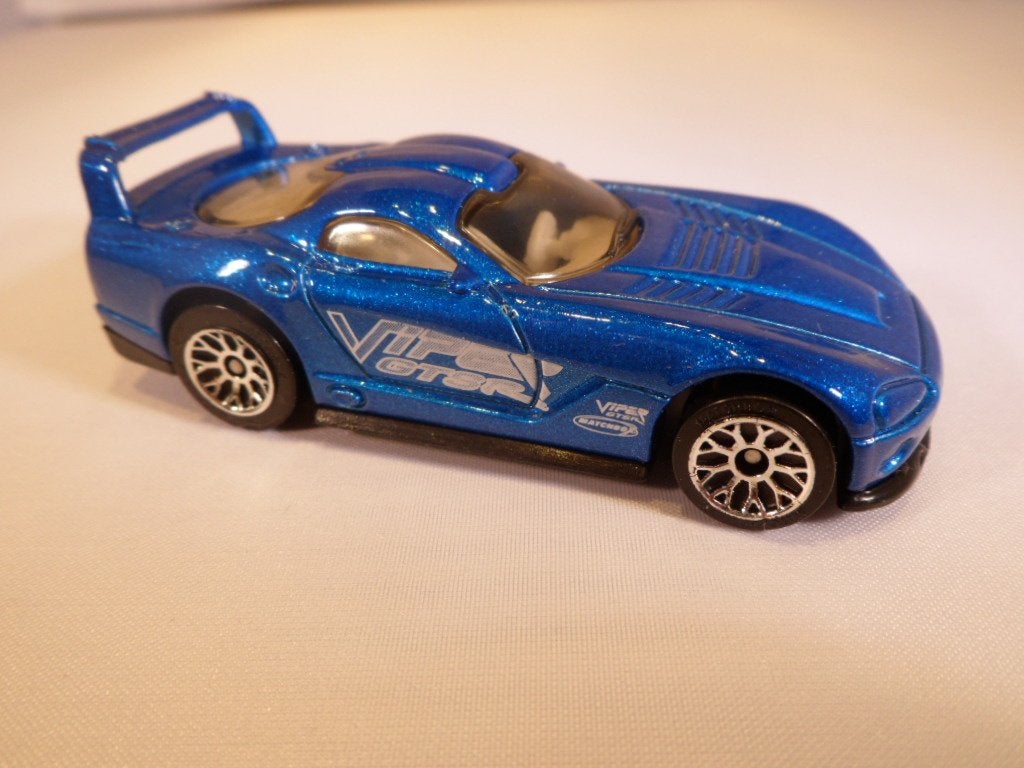 Matchbox 56 - Dodge Viper GTS-R [blauw] 1/60, Ophalen of Verzenden, Zo goed als nieuw, Auto