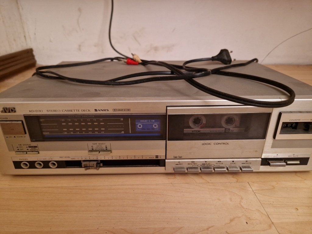 JVC KD-D30E Stereo Cassette Deck cassettedeck Dolby B/C