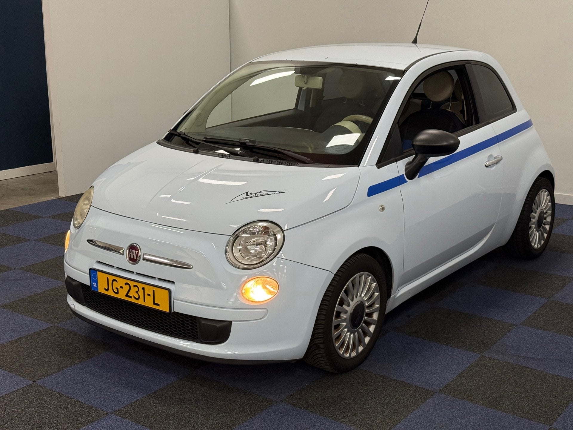 Fiat 500 1.4-16V Pop / AIRCO / MOOIE UITVOERING / NIEUWE APK, Voorwielaandrijving, 101 pk, Gebruikt, 31 €/maand
