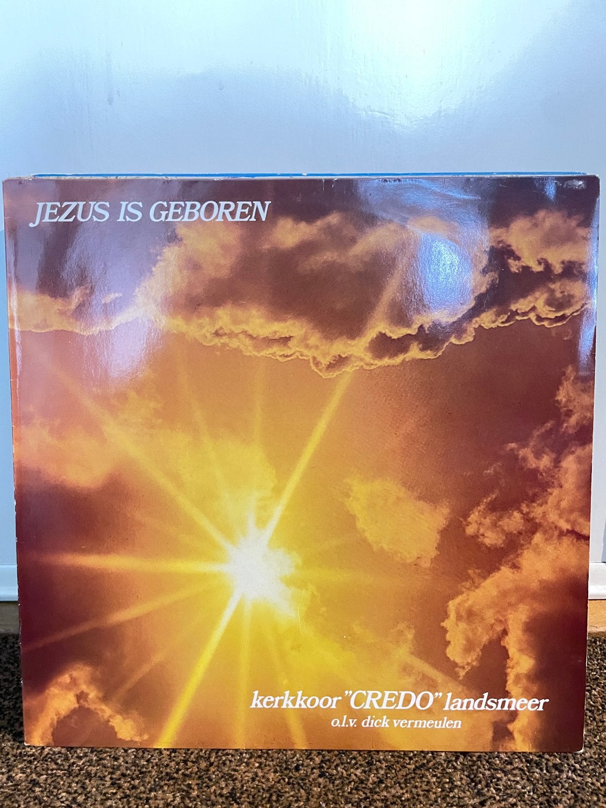 Jezus is Geboren - Kerkkoor Credo Landsmeer LP, LP, Gebruikt, Overige genres, Ophalen of Verzenden