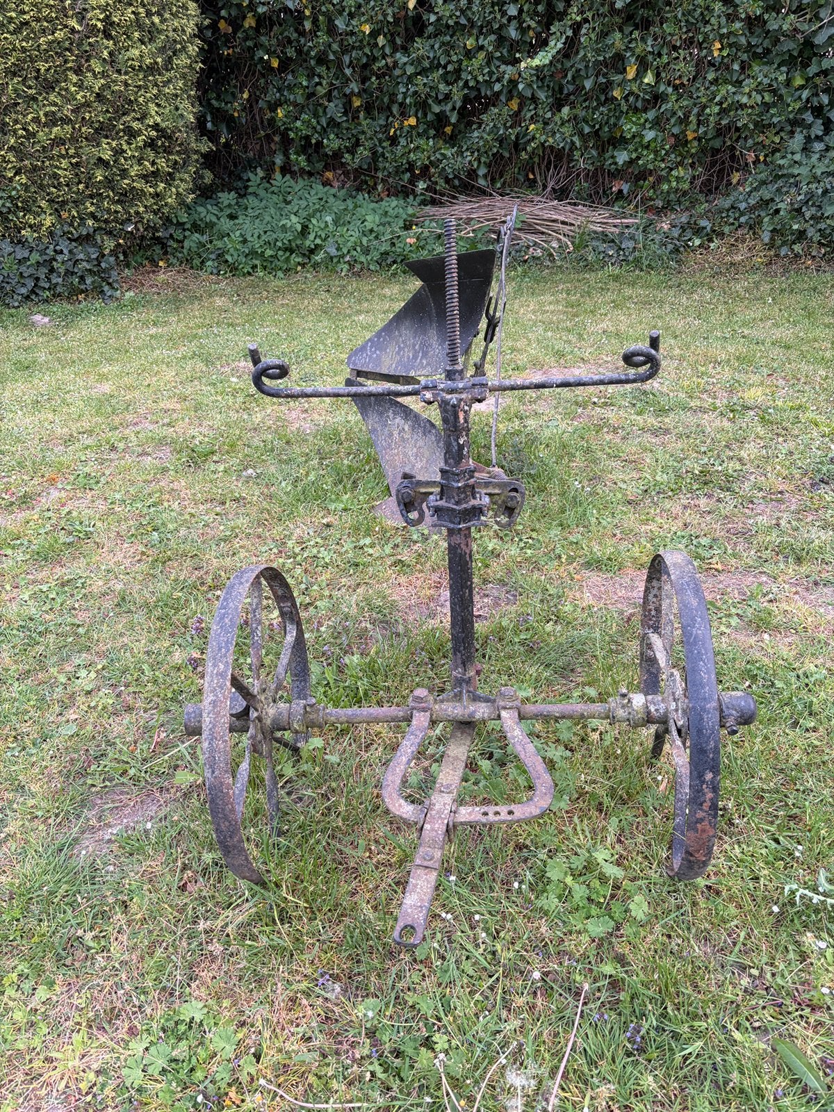 Ouderwetse ploeg, Ophalen