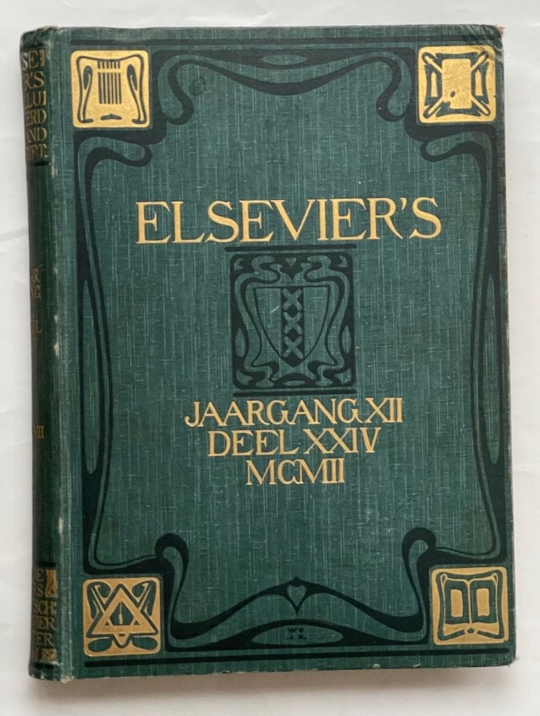 Elsevier’s jaargang XII, deel XXIV, 1902, Gelezen, Diverse auteurs, Ophalen of Verzenden, Schilder- en Tekenkunst