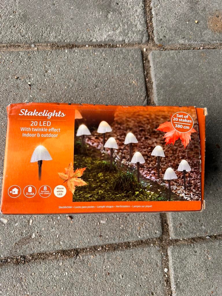 Tuin sierlampjes, Ophalen, Netvoeding, Minder dan 50 watt