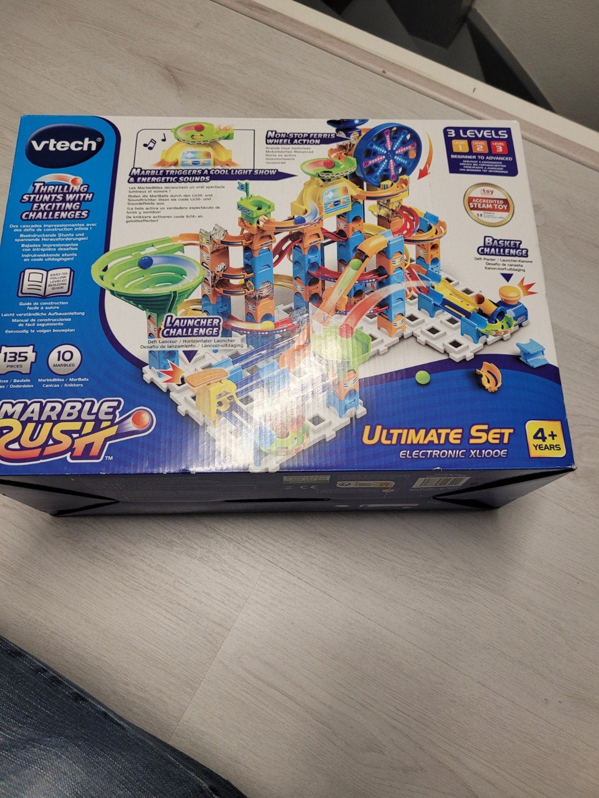 VTech Marble Rush Ultimate Set XL100E knikkerbaan, Ophalen of Verzenden