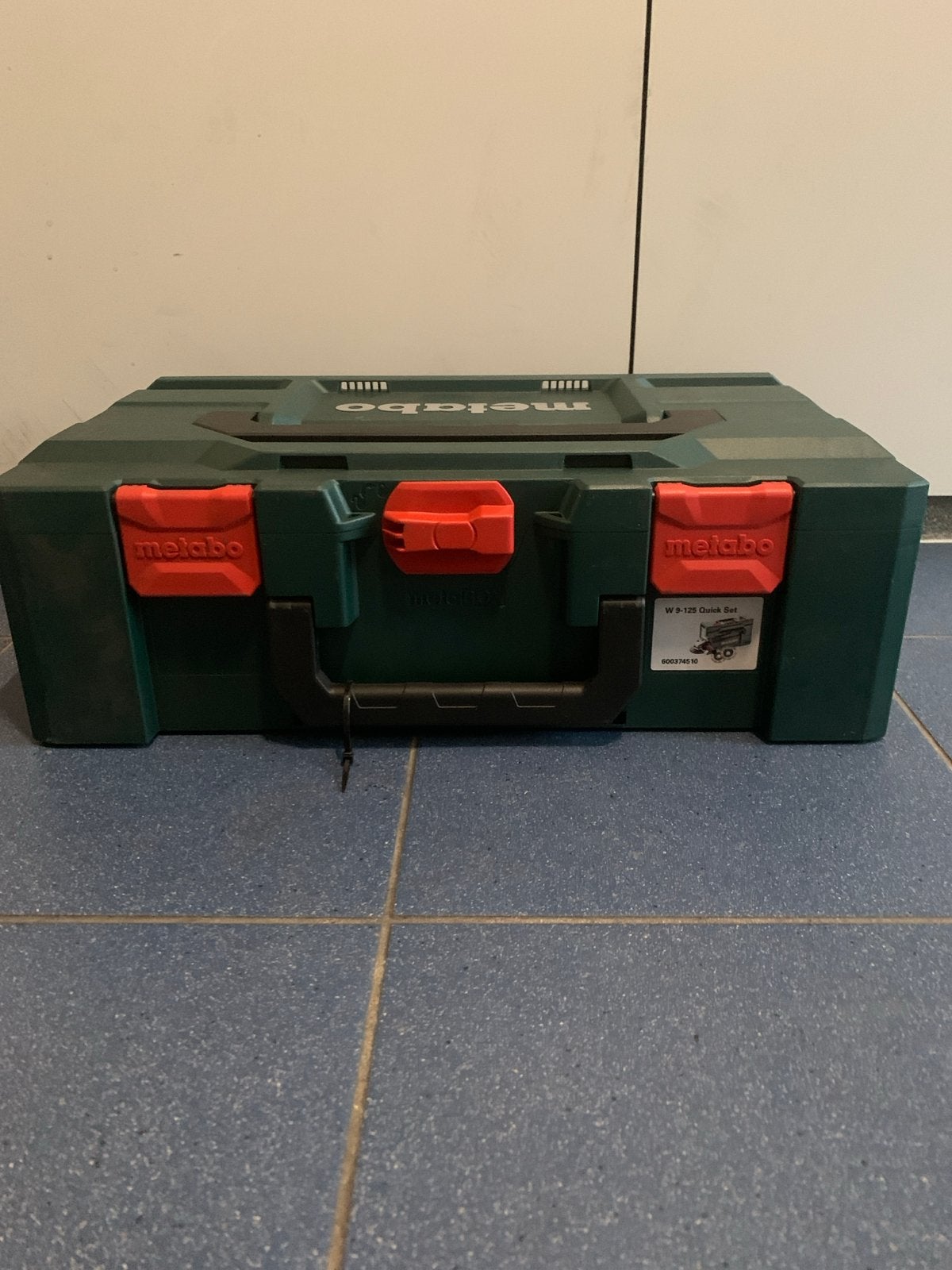 Metabo W 9-125 Quick Set Koffer (leeg), Ophalen of Verzenden, Gebruikt